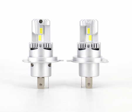 Set becuri  mini LED E4P H4, 12V, 50W,15000lm, 6500K, Canbus [1]