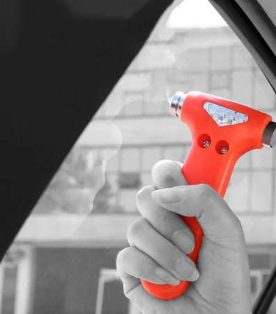 Set multifuncțional de urgență cu lumină de avertizare tip geantă-gumă - 11 piese [7]