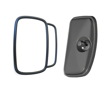 Alte accesorii - Set oglinzi laterale exterioare universale cu unghi larg 24x15 cm pentru camioane, autobuze, utilaje de construcții și agricole, excavatoare, rulote, stivuitoare etc.