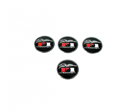 Tunning Auto - Set Ornament capace/jante NEGRU Cod:LGT-003
