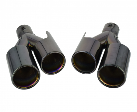 Ornament toba - Set ornament toba NEGRU compatibil BMW