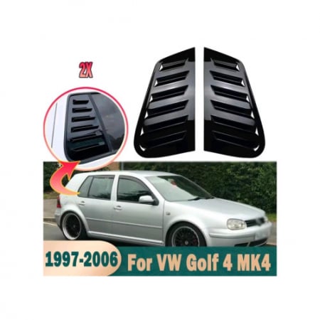 Volkswagen - Set Ornamente protectie geam spate compatibil Volkswagen Golf 4 / MK4 Hatchback 1997–2003