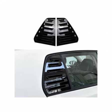 Set Ornamente protectie geam spate compatibil Volkswagen Golf 6 / MK6 Hatchback 2009-2012 [2]