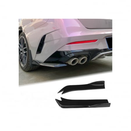 Prelungire bara -spoiler - Set prelungire coltar bara spate culoare Negru Lucios