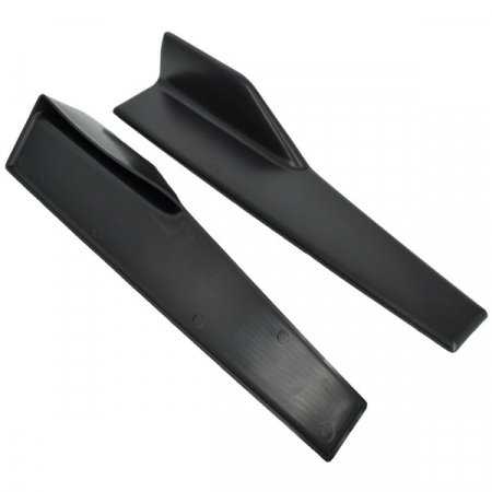 Set prelungiri ornament praguri laterale tuning negru mat [1]