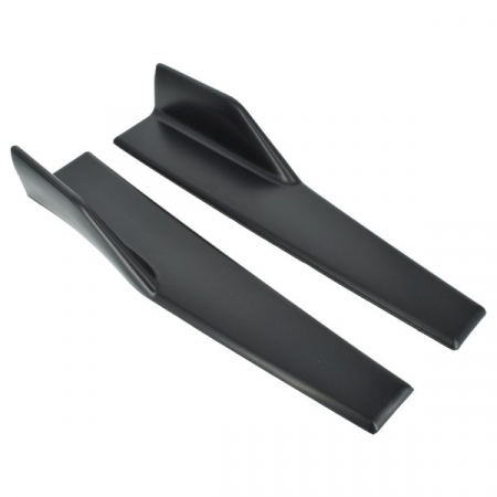 Set prelungiri ornament praguri laterale tuning negru mat [0]