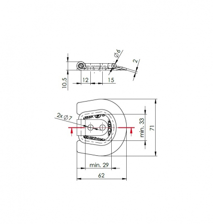 Set prindere podea pentru marfa Cod:UP-03B (4 bucati) [1]