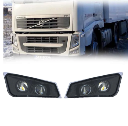 Faruri si proiectoare camion - Set proiectoare LED halogen stanga + dreapta, proiectoare de ceata pentru VOLVO FH3 / FM3 OEM 21297918, 21297911, 21035692, 21297917 21297909 21035690