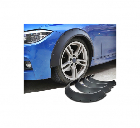 Set protectie aripa universal Overfender culoare Negru Mat [3]