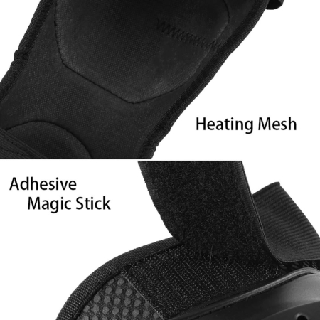 Set protectii de Genunchi/Coate pentru motocicleta - negru [2]