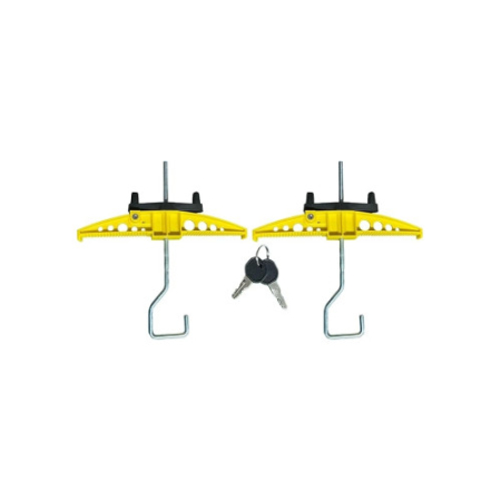 Bara portbagaj - Set suport fixare scara auto pe bare transversale universal 2 bucati Cod: LC2