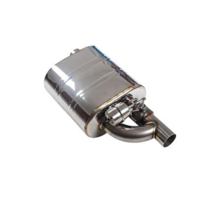 Set toba sport evacuare auto cut off valve cu telecomanda 63 mm reglaj sunet inox stanga dreapta [3]