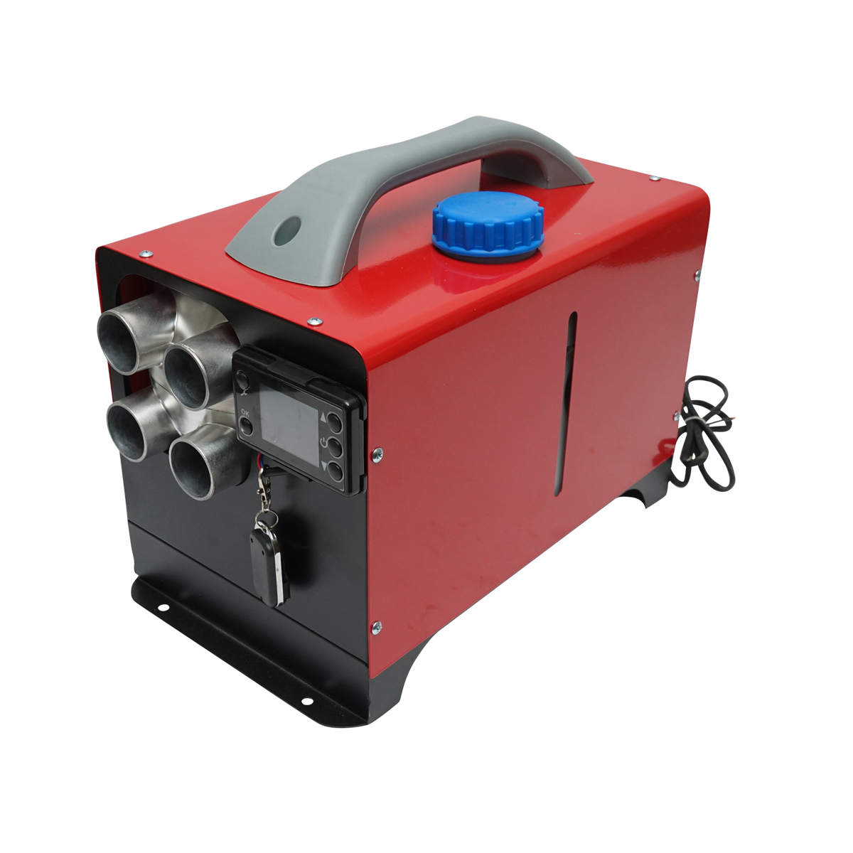 Produse sezon iarna - Sirocou incalzitor stationar portabil 12-24V, 5KW, display LCD, cu telecomanda
