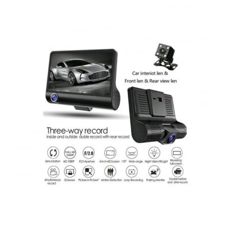 Sistem 3 camere DVR 12V Cod:CHS-J-909DVR-3 [2]