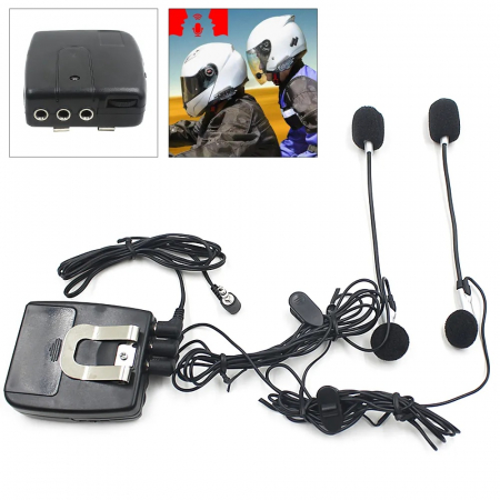 Accesorii Moto & Velo - Sistem audio pentru motocicletă cu 2 căști