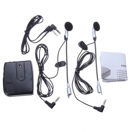 Sistem audio pentru motocicletă cu 2 căști [3]