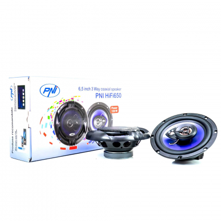 Sistem auto 1DIN MP5 player auto PNI Clementine 9545 + Difuzoare auto coaxiale PNI HiFi650, 120W, 16.5 cm [6]