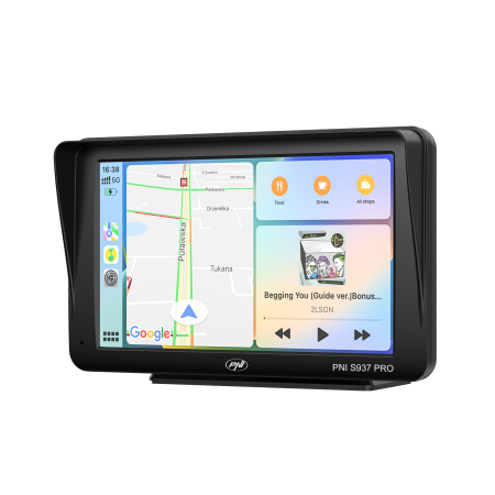 Sistem de navigatie GPS PNI S937 PRO ecran 7 inch Android 13, 4GB DDR, 64GB ROM, Wireless CarPlay si Android Auto [1]