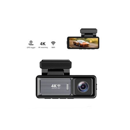 Sistem DVR auto cu 2 camere fata 4K si spate Full HD 1080p interior [2]