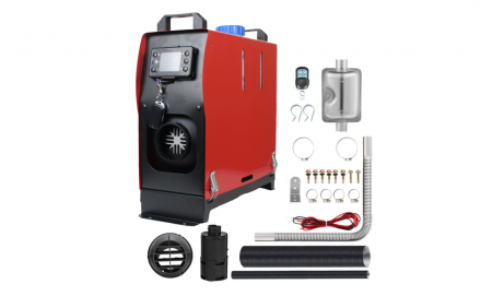 Sirocou incalzitor - Soba diesel portabila uscata 8kw 12V display LCD si telecomanda