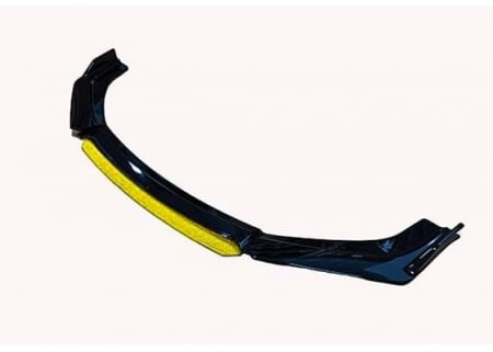 Prelungire bara -spoiler - Spoiler / prelungire bara fata universala / Culoare: negru+galben Cod: SP1005-2