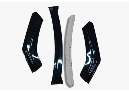 Spoiler / prelungire bara fata universala / Culoare: negru+gri Cod: SP1005-5 [2]