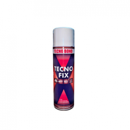 Vopseluri auto - Spray adeziv de contact termorezistent 110° pentru tapiterie 500ml TecnoFix