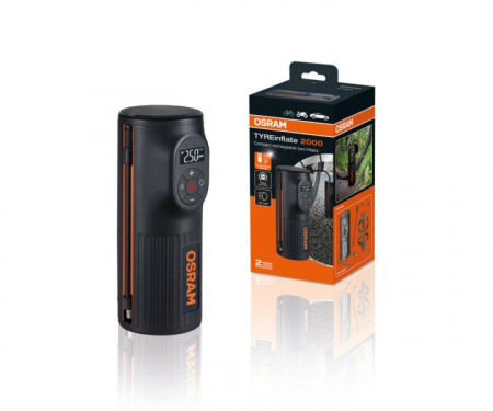 Compresor Auto Cu Acumulator 5200 Mah Si Afisaj Digital Tyreinflate 2000 Osram [4]