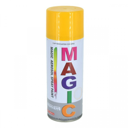 Vopseluri auto - Spray vopsea MAGIC GALBEN SPORT 400ml Cod:41A