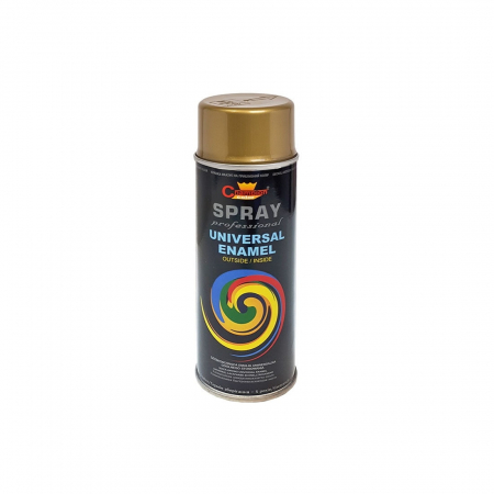 Vopseluri auto - Spray vopsea Profesional CHAMPION 400ml Auriu Metalic Cod: RAL 24KR