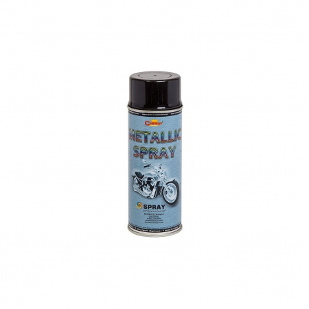 Vopseluri auto - Spray vopsea Profesional CHAMPION Metalizat 400ml Negru