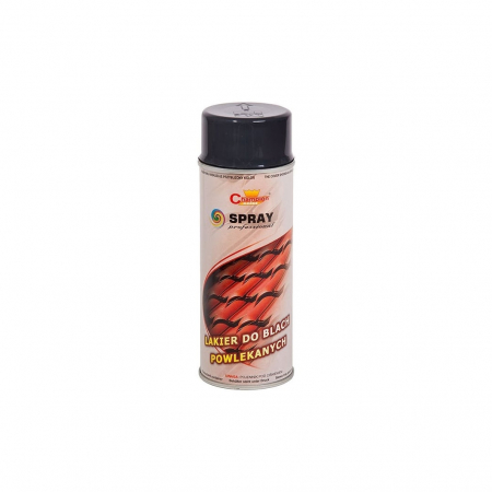 Vopseluri auto - Spray vopsea Profesional CHAMPION pentru tabla / acoperis 400ml Maro-Gri Cod: RAL 8019