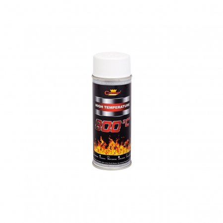 Vopseluri auto - Spray vopsea Profesional CHAMPION Rezistent Termic 800°C 400ml Alb Cod: 9003