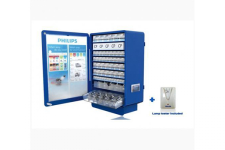 Stand Metalic 250 Becuri 12V Philips Cu Tester [2]