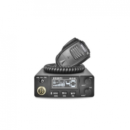 Statie  Radio - Statie Radio CB Avanti ECO, ASQ, RB, AM/FM/PA, Dimmer