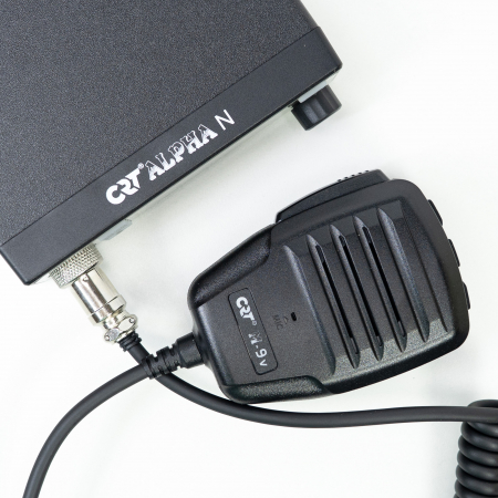 Statie radio CB CRT Alpha N ASQ, 4W, NRC, Echo, RF Gain, Roger Beep, display color, 12V-24V [5]