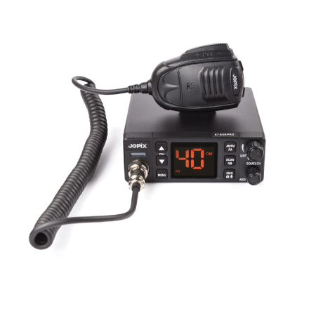 Statie  Radio - Statie radio CB JOPIX AT-606PRO ASQ, AM/FM, 4W, 12V-24V, PA, VOX, Noise Blanker