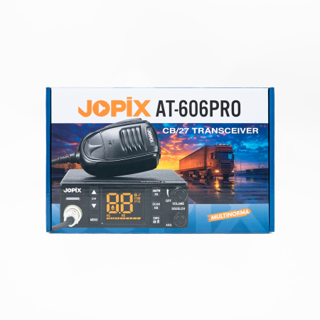 Statie radio CB JOPIX AT-606PRO ASQ, AM/FM, 4W, 12V-24V, PA, VOX, Noise Blanker [10]