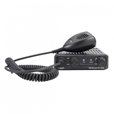 Statie radio CB PNI Escort HP 2020 un singur canal 22 frecventa 27.225 MHz, fara zgomot, probabil cea mai silentioasa statie. [4]