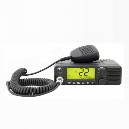 Statie  Radio - Statie radio CB PNI Escort HP 40 multistandard, 4W, AM, FM, 12-24V, ASQ, RF Gain