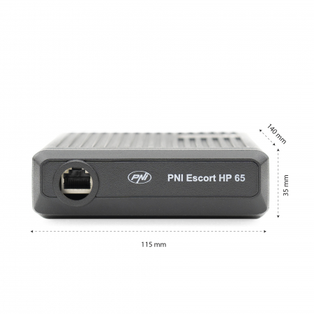 Statie radio CB PNI Escort HP 65 ASQ, multi-norma, Noise Blanker, ASQ, SQ reglabil, 12 V - 24 V, mufa de bricheta inclusa [10]