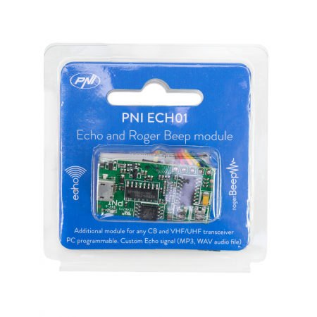Statie radio CB PNI Escort HP 6500 Echo, 12V, RF Gain, ASQ, cu modul de ecou si roger beep inclus [11]