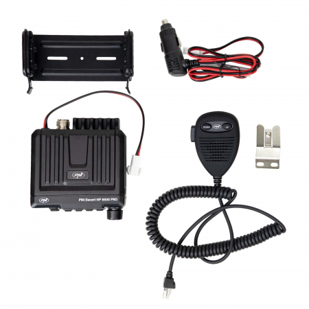 Statie radio CB PNI Escort HP 6500 PRO, multi-standard, VOX, NRC, 4W, AM-FM, 12V, SQ, ASQ, mufa de bricheta inclusa [4]