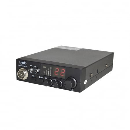 Statie radio CB PNI Escort HP 8024 ASQ alimentare 12V-24V + Casca PNI HF11 cu 1 pin [4]