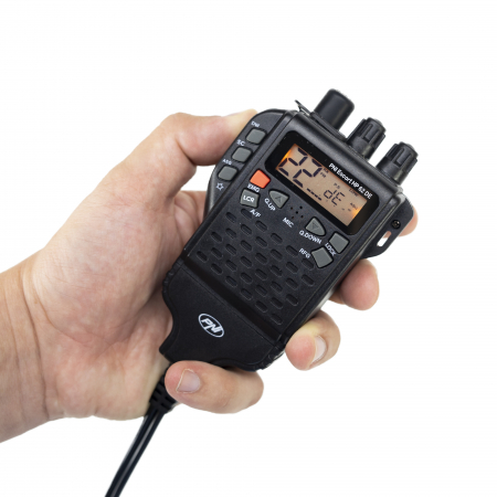 Statie radio CB portabila PNI Escort HP 62DE German version, multi standard, 4W, 12V, AM-FM, ASQ reglabil pe 5 niveluri, RF Gain pe 9 niveluri, Dual Watch, Scan, Lock [5]