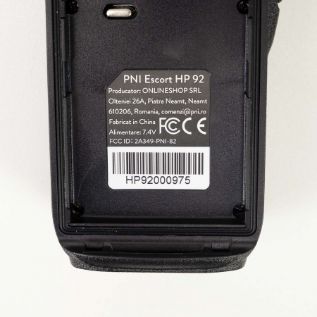 Statie radio CB portabila PNI Escort HP 92 multi standard, 4W, AM-FM, NRC, Dual Watch, Roger Beep, ASQ SQ reglabil, VOX, 12V-24V [20]