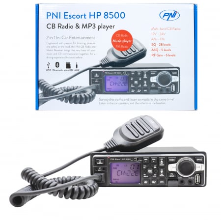 Statie radio CB si MP3 player PNI Escort HP 8500 ASQ include casti cu microfon [5]