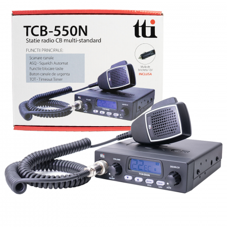 Statie  Radio - Statie radio CB TTi TCB-550 N cu squelch automat
