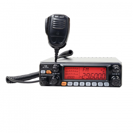 Statie radioamatori CRT SS 8900 AM, FM, LSB, USB, CW 28-29.7Mhz, ASQ, RF Gain, Roger Beep, 12V, programabil [4]