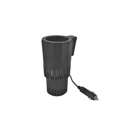 Incarcatoare si suporturi pentru telefoane - Suport auto inteligent pahare 2 in 1 racire incalzire LED touch bricheta 12V